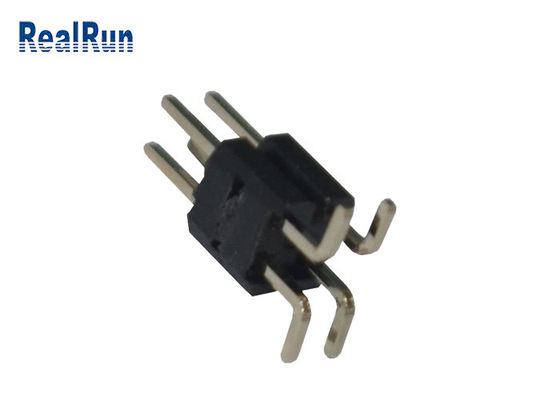 اتصال 2.0cm سیاه و سفید 2.0 میلی متری PA6T 12 پین PCB دو ردیف