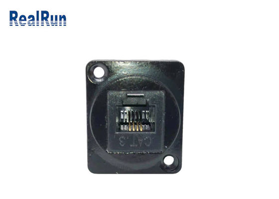 6P4C مستقیم از طریق RJ11 اتصال مدولار CAT3 سوکت زن