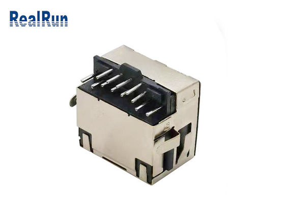 اتصال LCP UL94V-0 فسفر برنز RJ45 جک 500 ولت با محافظ