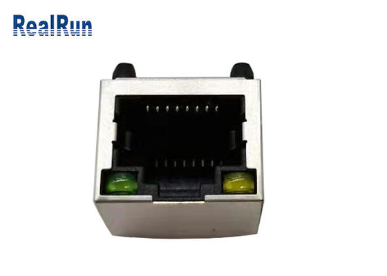 اتصال دهنده زن PB46 8P8C مدولار RJ45 PBT با سپر فلزی