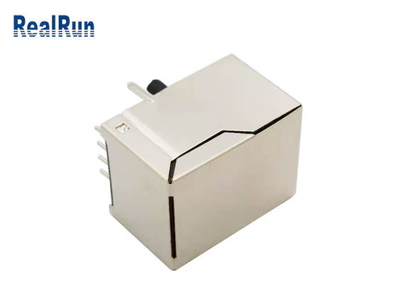 سوکت شبکه PBT UL94V-0 10p8c RJ45 125V بدون سوکت LED