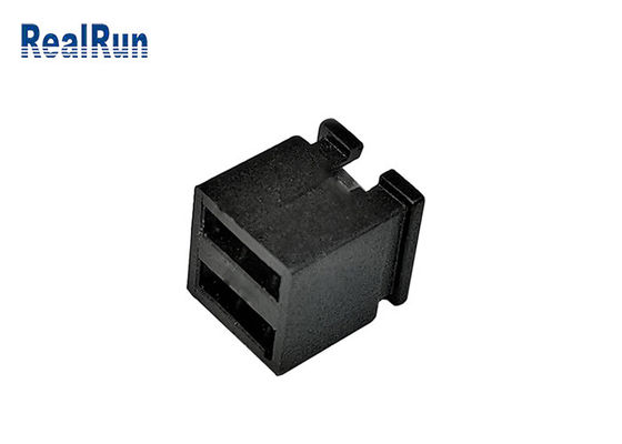 2 * 2P 3.0AMP PBT 4 Pin Header Connector Open Jumper Cap 2.54 mm pitch