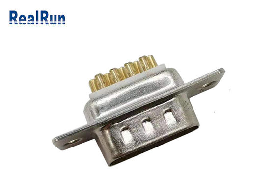 لحیم کاری مستقیم 9B 180 درجه مستقیم لحیم کاری D Sub Male اتصال طلا PBT