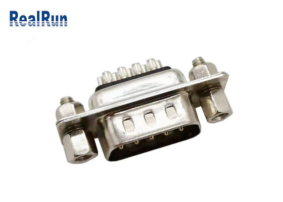 5 آمپر DB 9P VGA اتصال نر مستقیم با دو پیچ قفل