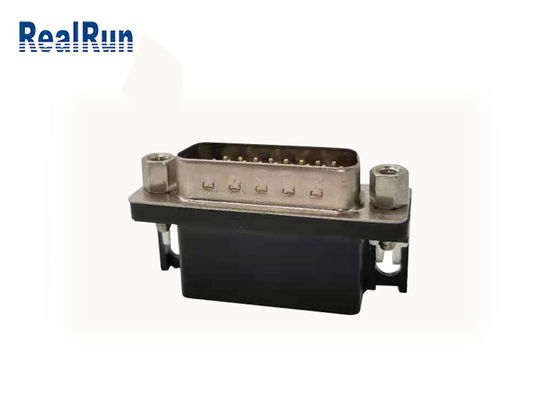 Tin Plating HDR 26 پین D نوع اتصال R / A 3 ردیف VGA اتصال PCB