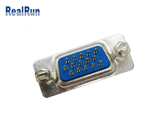 لحیم کاری HDP 15 پین PBT Male Header D SUB اتصال UL94V-0