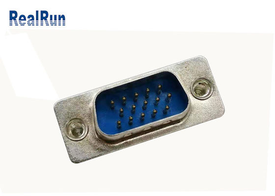 لحیم کاری HDP 15 پین PBT Male Header D SUB اتصال UL94V-0