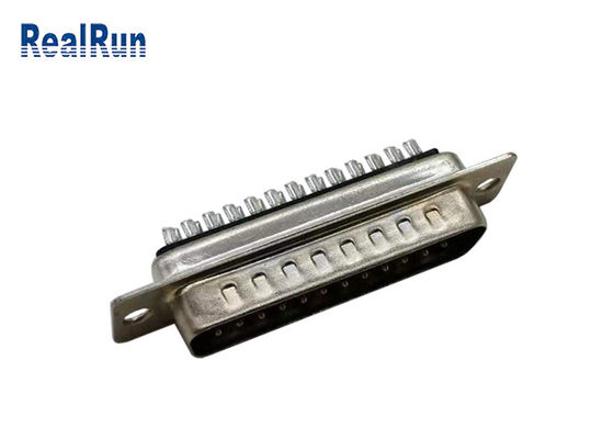 اتصال دهنده کابل DB 25 لحیم D نوع VGA اتصال PCB سطح سوئیچ PBT