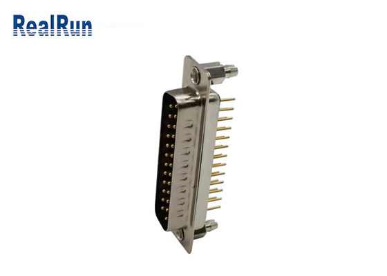 UL94V-0 500VAC D Sub Connector DP 25 پین VGA دو ردیف DIP