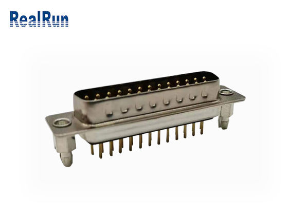 UL94V-0 500VAC D Sub Connector DP 25 پین VGA دو ردیف DIP