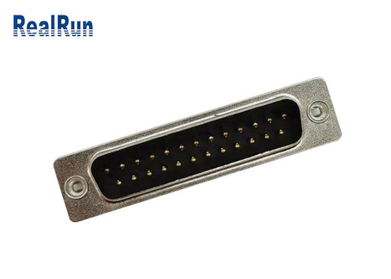 UL94V-0 500VAC D Sub Connector DP 25 پین VGA دو ردیف DIP