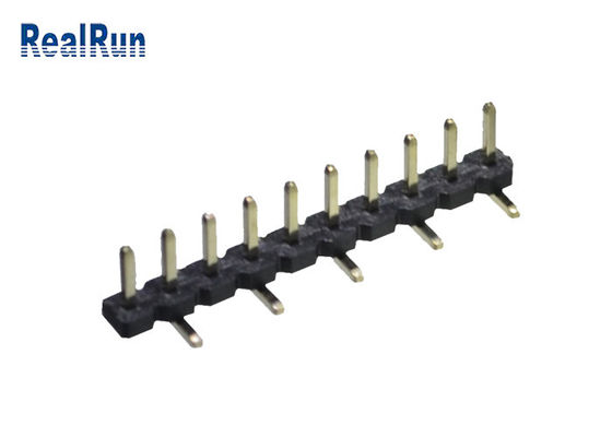 PA6T عمودی SMT SMD پین هدر اتصال 2 میلی متر تک ردیف PA6T