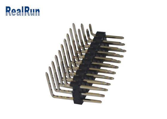 PBT 2.54mm Surface Mount اتصال دهنده مردانه سه ردیف پین