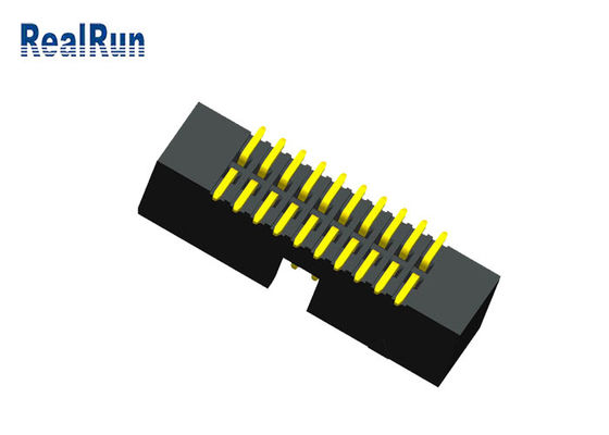 SGS LCP PA6T PBT SMT Box Header 1.27mm Wire To Board Connector