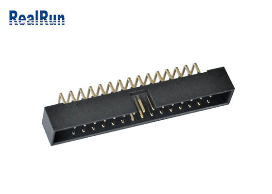 اتصال دهنده سربرگ PBT Box 2.0mm Solder 30 Pin IDC Male Male اتصال 90 درجه
