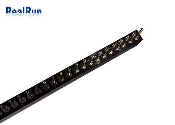 40P 1.778mm Pitch Round Male Header L10.0 مستقیم 1 ردیف DIP