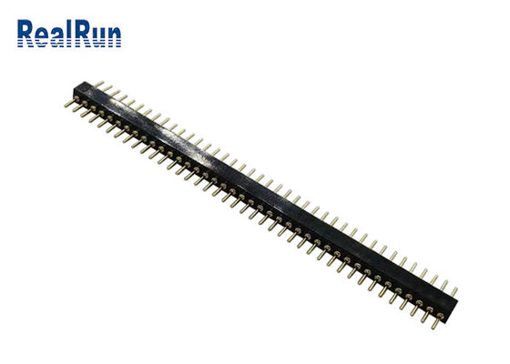 40P 1.778mm Pitch Round Male Header L10.0 مستقیم 1 ردیف DIP