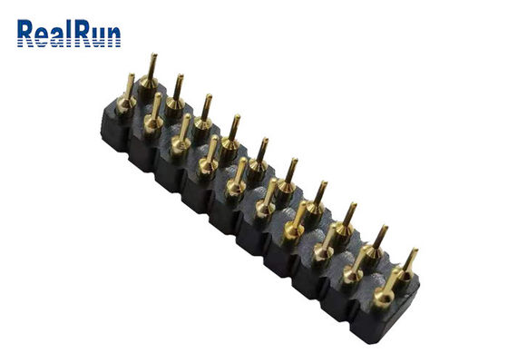 سربرگ زنانه PBT 2.54mm DIP Pin Header 20 پین دو سوکت ردیف