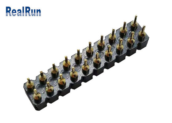 سربرگ زنانه PBT 2.54mm DIP Pin Header 20 پین دو سوکت ردیف