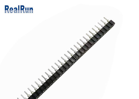 سربرگ زنانه برنجی CuZn36Pb3 DIP 40P ردیف تک 2.54 میلی متری