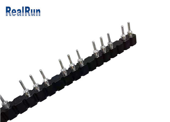 سربرگ 2.54mm 180 درجه مستقیم پین هدر UL94V-0 1 * 30 پین