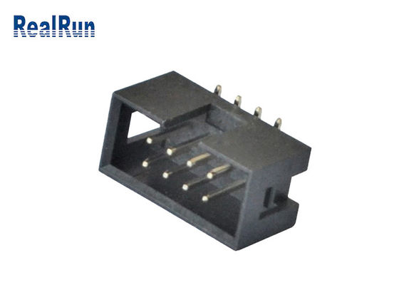 PCB عمودی 2.54 میلی متر SMT جعبه هدر 2 * 4 8 پین لحیم کاری ماشین PA6T