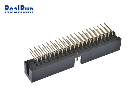 PCB عمودی 2.54 میلی متر SMT جعبه هدر 2 * 4 8 پین لحیم کاری ماشین PA6T