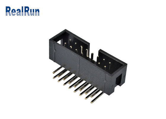 اتصال سر پلاگین نر 2.54 میلی متری IDC PCB 9.0 میلی متر هدر جعبه نر