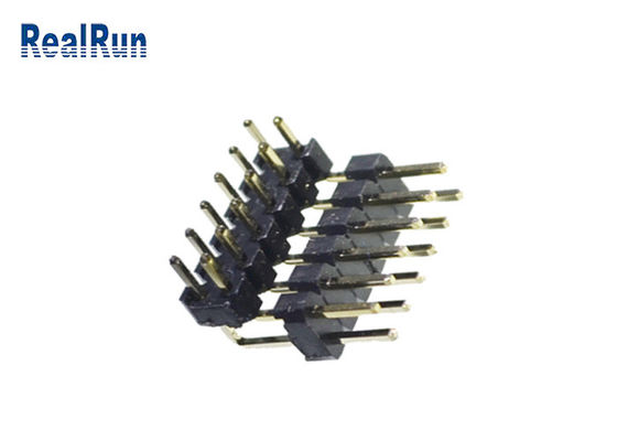 H2.0 برنج PBT PA6T پین هدر اتصال دو ردیف 2 * 6 پین SGS