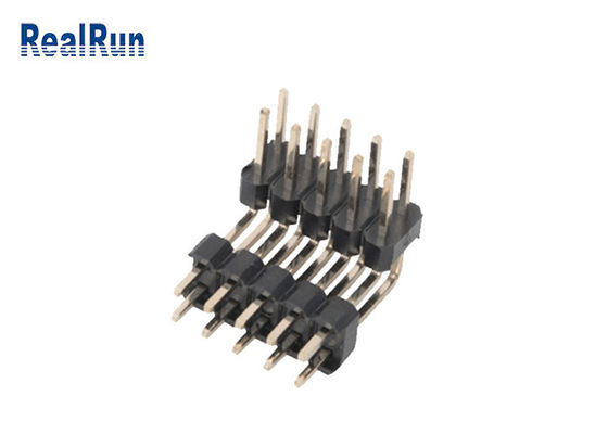 PA6T PBT LCP هدر پین هدر 10P DC500V دو ردیف هدر اتصال