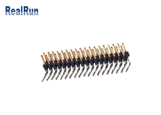 هدر پین 2 * 18P PBT SGS پین هدر UL94V-0 DC500V دو ردیف هدر پین