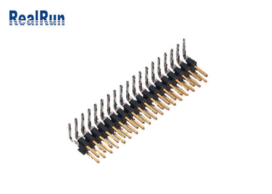 هدر پین 2 * 18P PBT SGS پین هدر UL94V-0 DC500V دو ردیف هدر پین