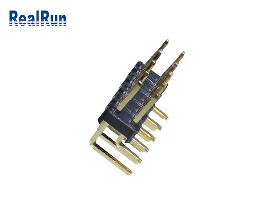 3Amp LCP PBT 1000VAC پین هدر اتصال 2.54 میلی متر دو ردیف PA6T
