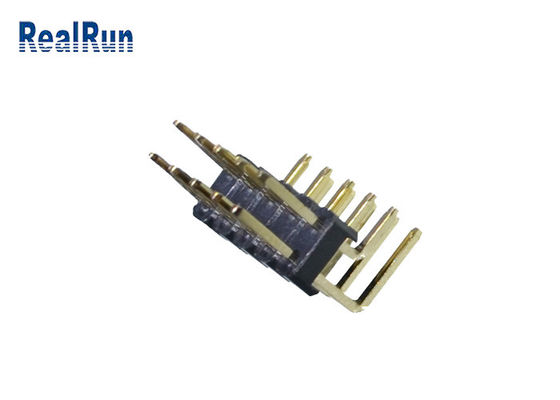3Amp LCP PBT 1000VAC پین هدر اتصال 2.54 میلی متر دو ردیف PA6T
