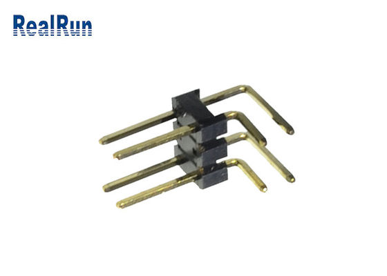 LCP PA6T PBT Pcb Header Connector UL94V-0 دو ردیف هدر اتصال دهنده