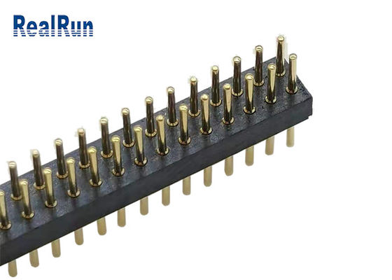 PA6T PPS 1.9mm ارتفاع پین گرد سرصفحه مستقیم 70P LCP UL94V-0