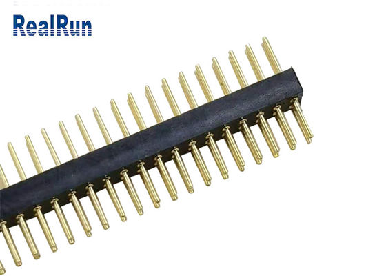 PA6T PPS 1.9mm ارتفاع پین گرد سرصفحه مستقیم 70P LCP UL94V-0