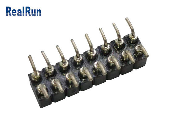 PBT PA6T PPS L7.40 اتصال دهنده سر زن 2.54 میلی متر پیچ SMT SMD ISO9001