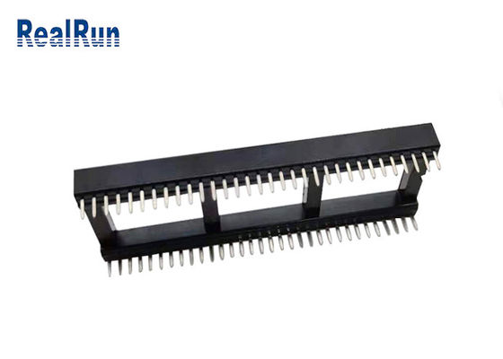 PCB 64P 1.778mm Ic Socket Socket Connector DIP PBT UL94V-0 Phosphor Bronze