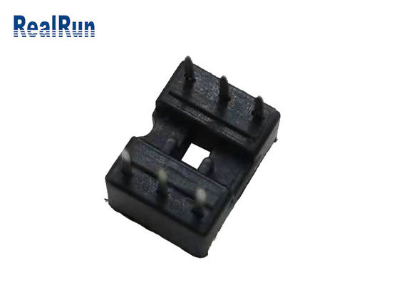 UL94V-0 PA6T مربع پین زن هدر 2*3P 180 درجه مستقیم 2.54mm RoHS