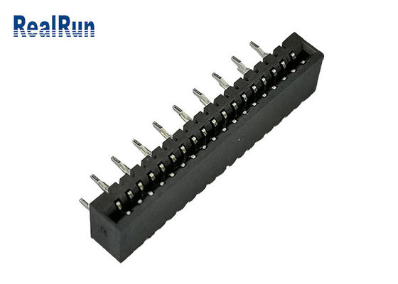 روکش قلع PA6T Female FFC FPC Connector 90 ° Bend DC 500V FFC connector cable