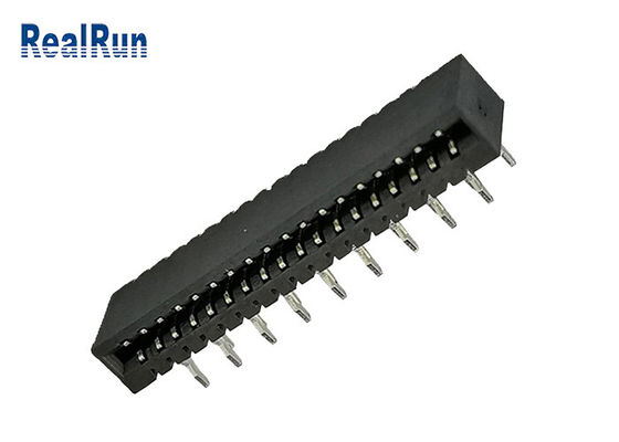 روکش قلع PA6T Female FFC FPC Connector 90 ° Bend DC 500V FFC connector cable