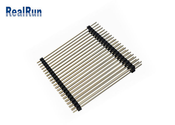 PA6T LCP 0.75A اتصال دهنده هدر پین برنج طلا فلش اتصال دهنده PCB
