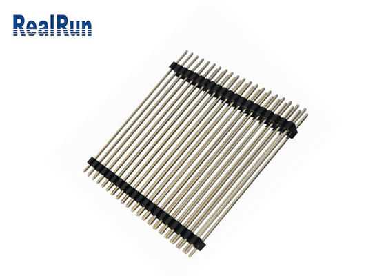 PA6T LCP 0.75A اتصال دهنده هدر پین برنج طلا فلش اتصال دهنده PCB