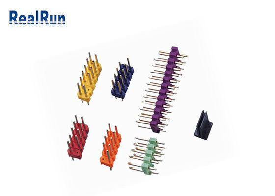 رابط رنگی PA6T برنجی Header Connector 500VAC/ Min Double Row