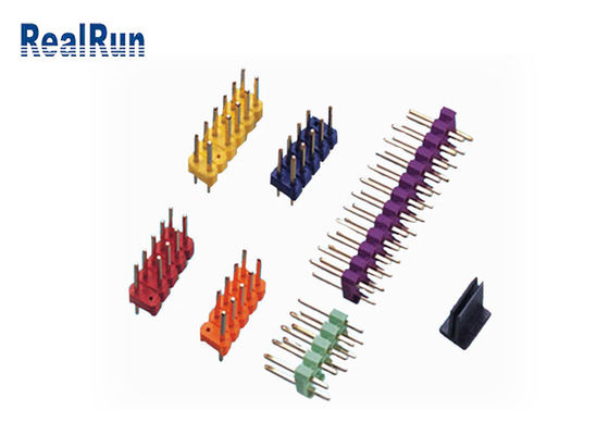 رابط رنگی PA6T برنجی Header Connector 500VAC/ Min Double Row