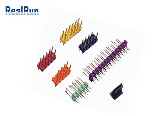 رابط رنگی PA6T برنجی Header Connector 500VAC/ Min Double Row