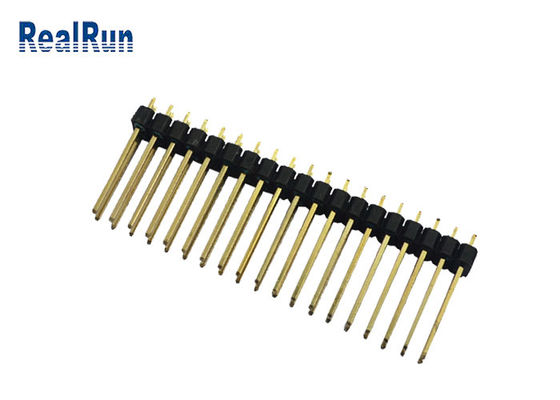 UL94V-0 PA6T عایق Pcb Pin Connector 2.54mm 2*19P Dip 500VAC/ Min