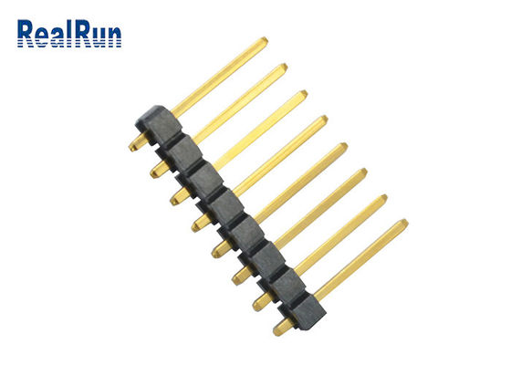 برنج LCP تک ردیف هدر UL94V-0 7A PA6T روکش طلا