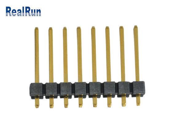 برنج LCP تک ردیف هدر UL94V-0 7A PA6T روکش طلا